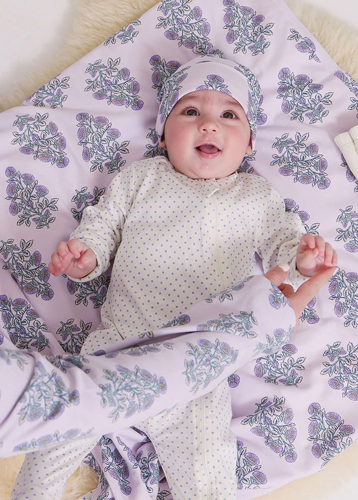 Nesting Box Baby Take Home Set - Lavender Bouquet
