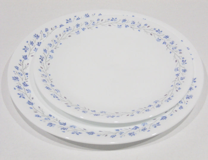 ❤️ New 12-pc Corelle LILAC BLUSH DINNERWARE SET Plates Bowls *Purple Blue Floral