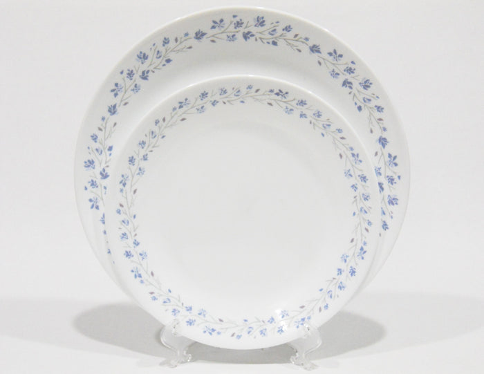❤️ New 12-pc Corelle LILAC BLUSH DINNERWARE SET Plates Bowls *Purple Blue Floral