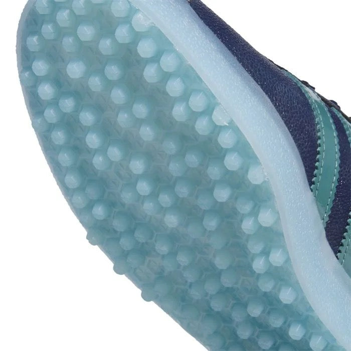 New Adidas Women's Gazelle Golf Lux Shoes -Indigo/Teal MSP$140