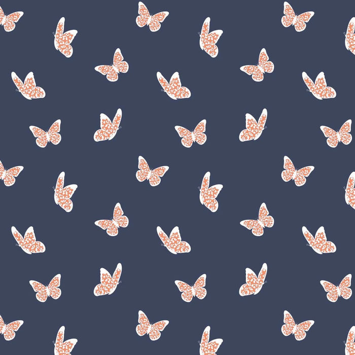 New Belyn Key Navy Butterfly Print Skort Size M MSP$132