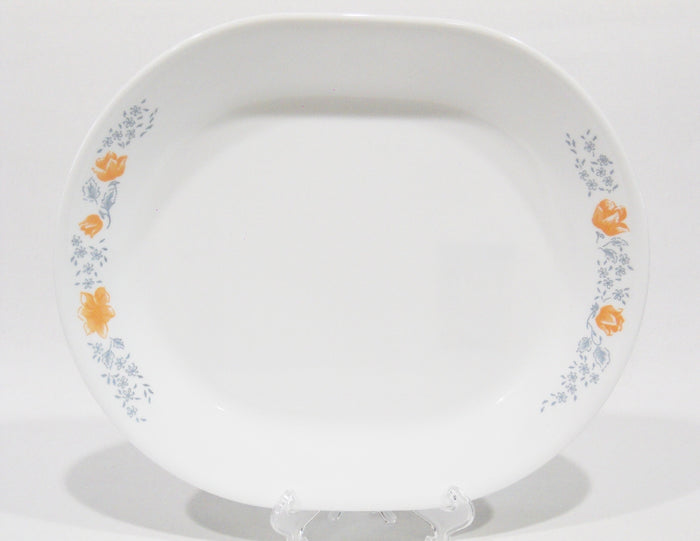 *NEW Corelle APRICOT GROVE 12 1/4 x 10" SERVING PLATTER Plate Oblong Meal Tray