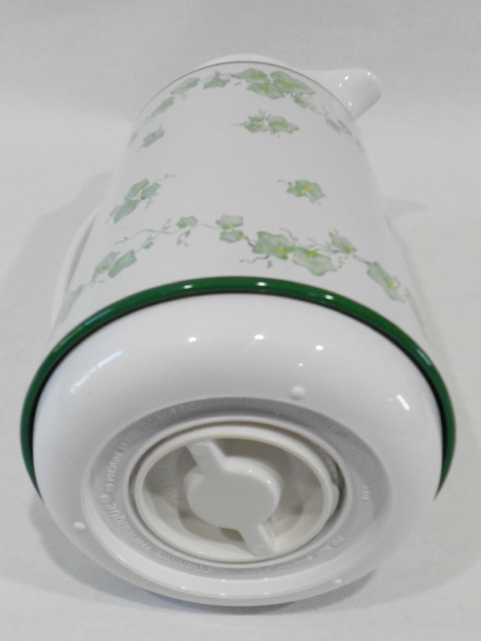 ❤️ NEW Corelle CALLAWAY Green Ivy 1-Qt Thermal SERVING CARAFE Hot Cold Coffee Tea