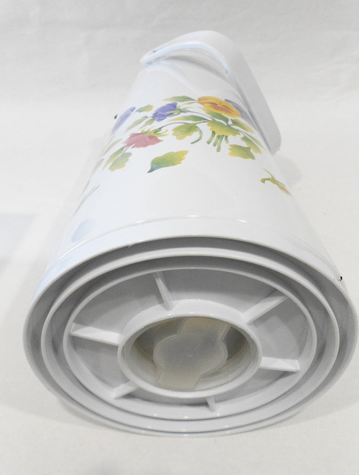 ❤️ NEW Corelle Corning SUMMER BLUSH 1-Qt PUMP CARAFE Thermal Hot Cold Coffee Tea