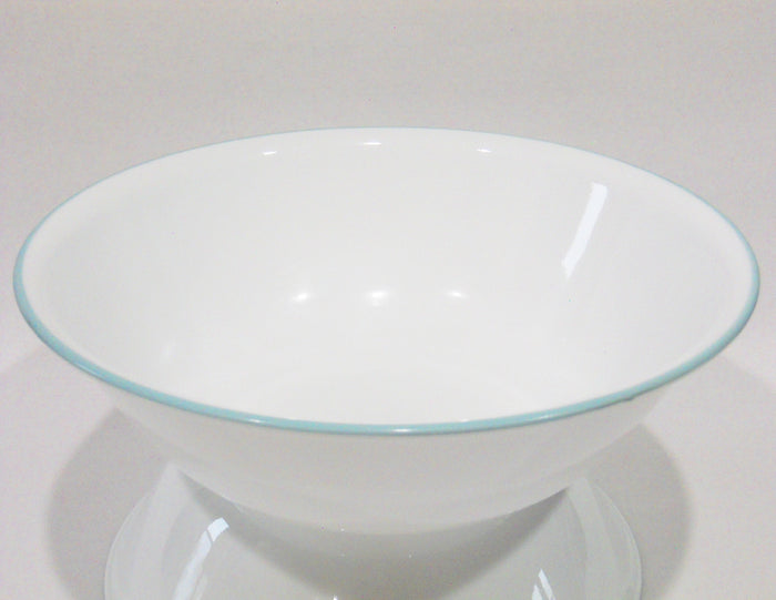 ❤️ NEW Corelle DELANO 2-Qt SERVING BOWL 10.25" Aqua Blue Sea Mist Green Rim