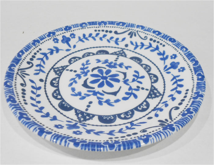 ❤️ NEW Corelle PORTOFINO 6.75" APPETIZER PLATE Bread Dessert *Italian Coast Blue Tiles
