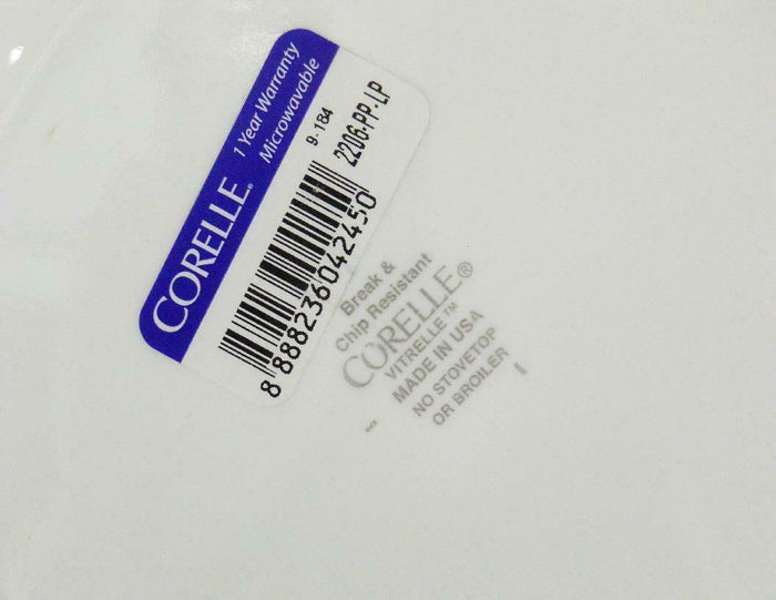 NEW Corelle PRETTY PINK Square Floral 6 1/2 BREAD Appetizer DESSERT PLATE