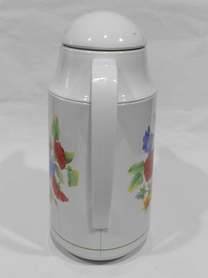 ❤️ NEW Corelle SUMMER BLUSH 1-Qt Thermal SERVING CARAFE Hot Cold Coffee Tea