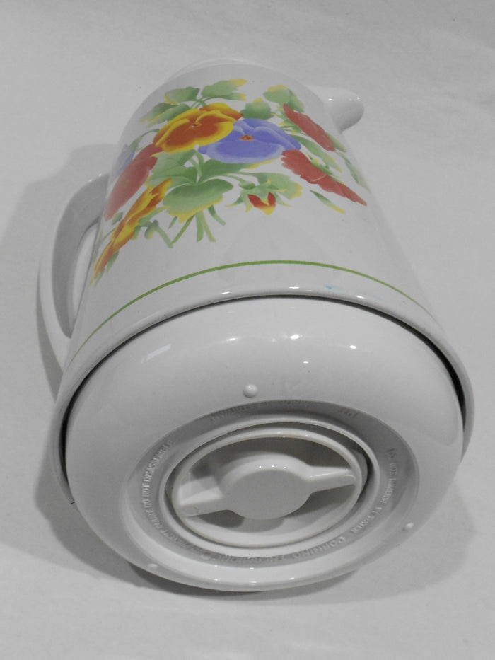 ❤️ NEW Corelle SUMMER BLUSH 1-Qt Thermal SERVING CARAFE Hot Cold Coffee Tea