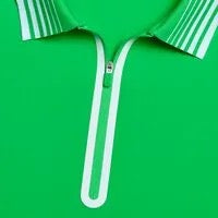 New G/Fore Women's Silky Tech Long Sleeve Quarter Zip Polo w/ Logo MSP$120