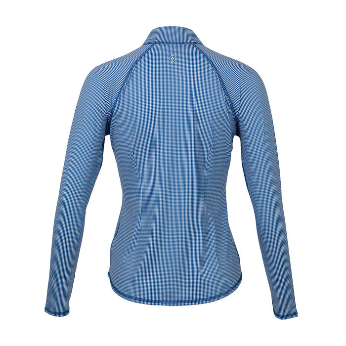 New Jofit Women's UV Mock - Seafarer Check MSP$105