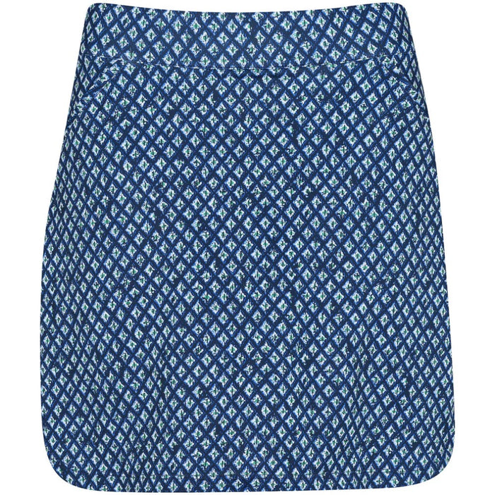 New Peter Millar Crown Sport Ocean Ikat Alice Petal Hem Skort Size L MSP$125