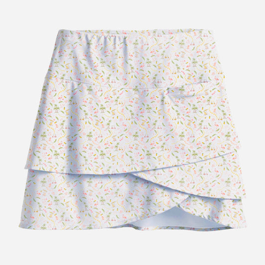 New Scales White Vacay Wavy Skort Size S MSP$75