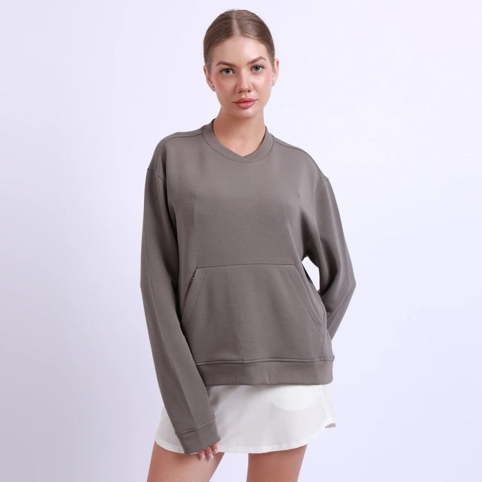 New Swannies Women's Margaret Pullover - Driftwood