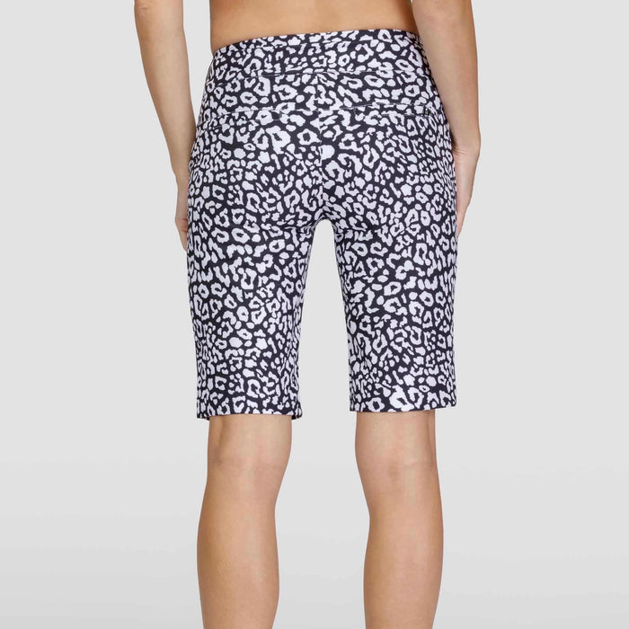 New Tail Activewear Onyx Leopard Mulligan Short Size 8 MSP$98