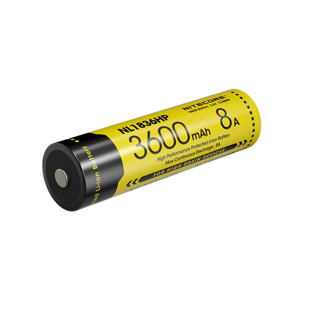 Nitecore NL1836HP 3600mAh Rechargeable 18650 Battery
