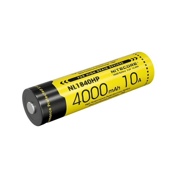 Nitecore NL1840HP 4000mAh Rechargeable 18650 Battery