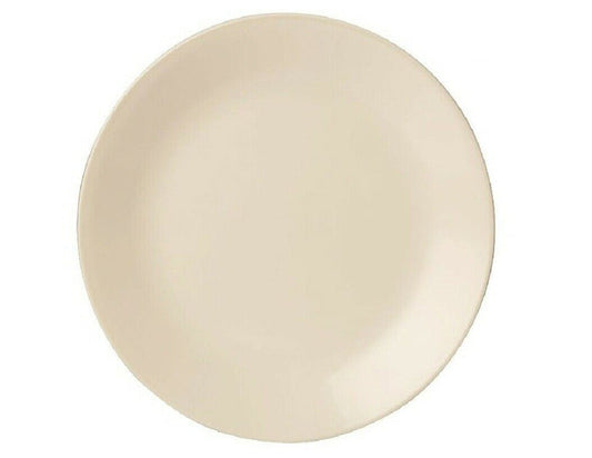 ❤️ NMC Corelle 10.25" SANDSTONE Coupe DINNER PLATE Earthy Beige Tan Vitrelle