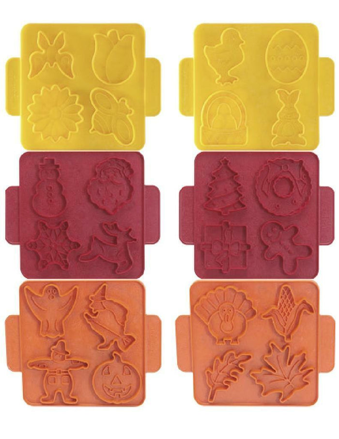Nordicware COOKIE CUTTER Choice Easter-Spring Halloween-Fall OR Christmas-Winter