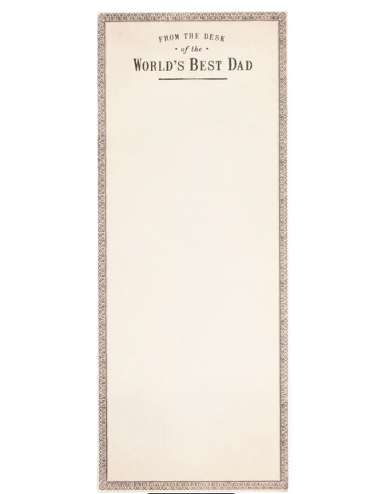 Notepad - World's Best Dad