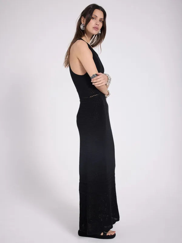 NOTSHY Laran Cotton Dress - Black