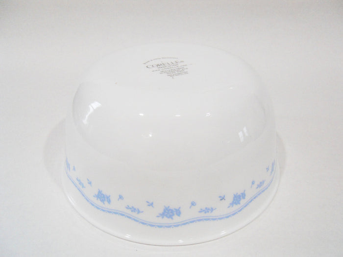 *NR Mint Corelle MORNING BLUE 28-oz Super SOUP BOWL 6.25" x 3" Delicate Floral