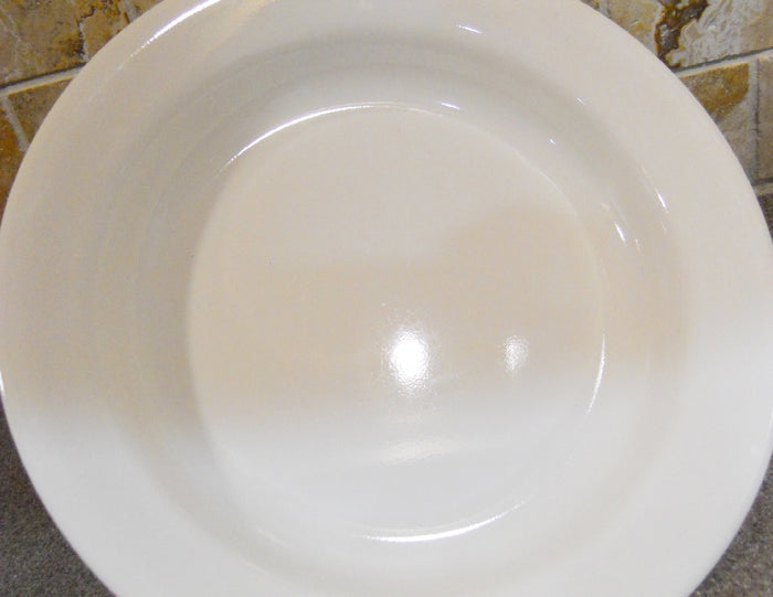 *NRM Corelle SANDSTONE 15-oz BOWL Flat Rim SOUP Plate PASTA Salad 8 1/2" Tan Beige