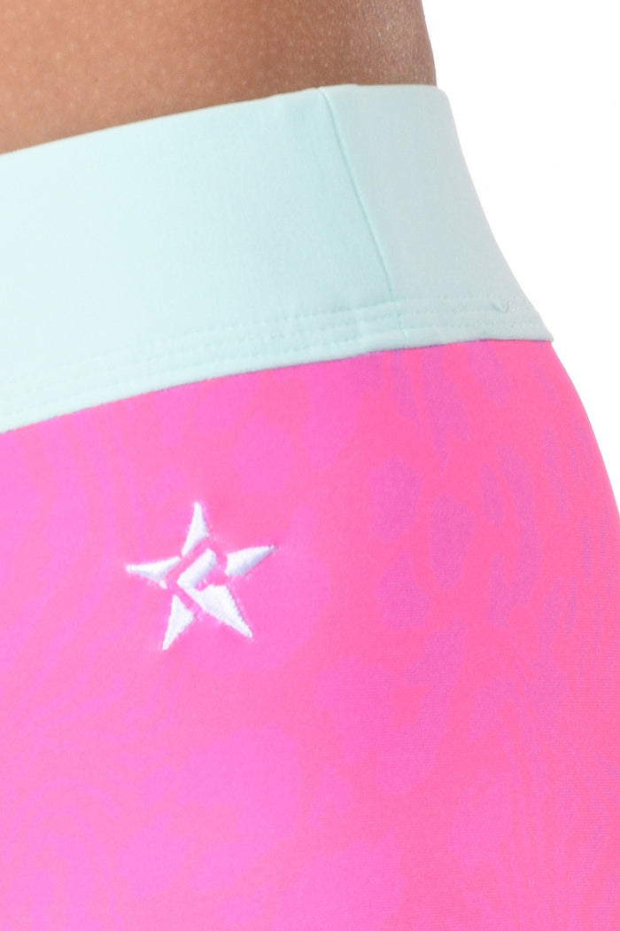 Oh So Sweet Compression Shorts in Electric Pink