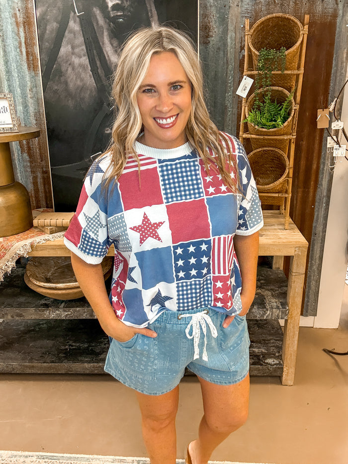 OLD GLORY TOP