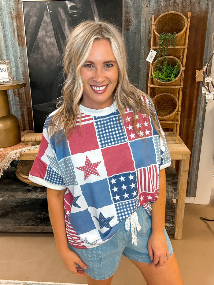 OLD GLORY TOP