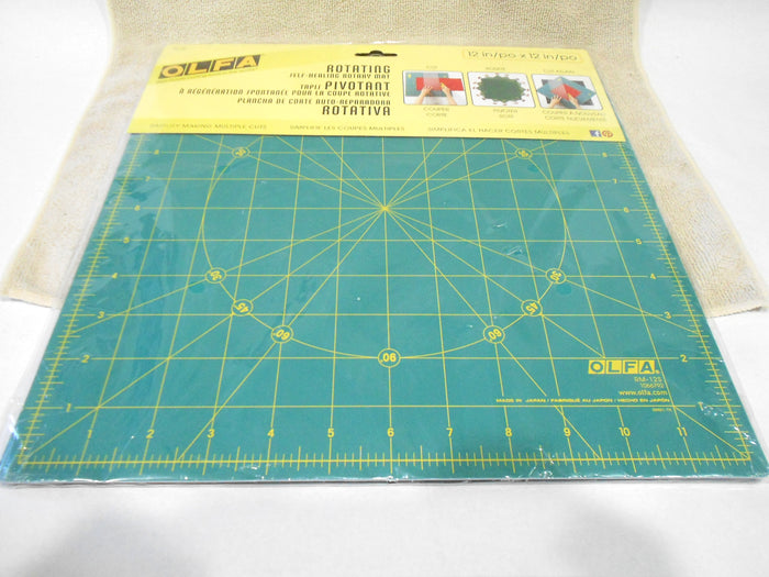 OLFA 12" Self-Healing ROTARY MAT Scrapbooking Quilting Craft Sewing Cut Shapes Angles