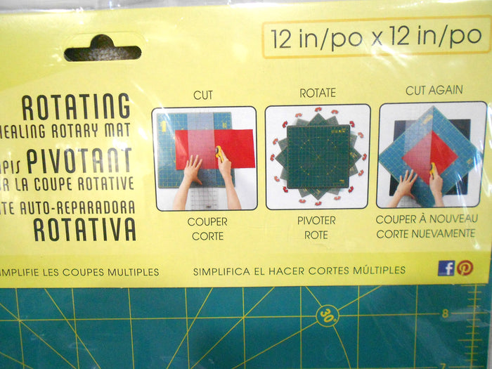 OLFA 12" Self-Healing ROTARY MAT Scrapbooking Quilting Craft Sewing Cut Shapes Angles