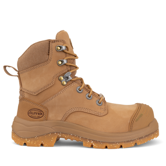 Oliver Women's Zip Sided Stone Boot 150mm 59452Z