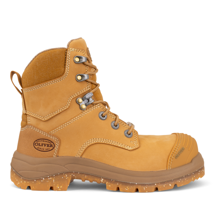 Oliver Women's Zip Sided Wheat Boot 150mm 59432Z