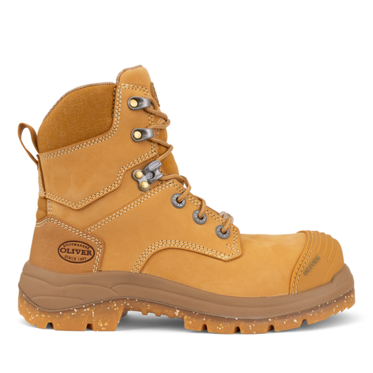 Oliver Women's Zip Sided Wheat Boot 150mm 59432Z