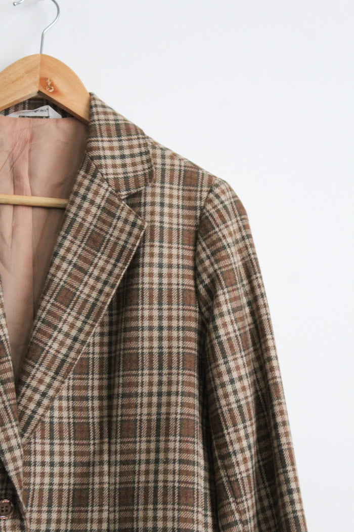 on the moor wool blazer