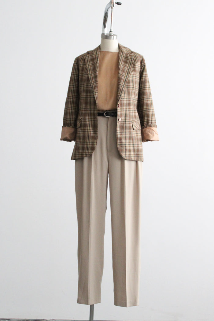 on the moor wool blazer