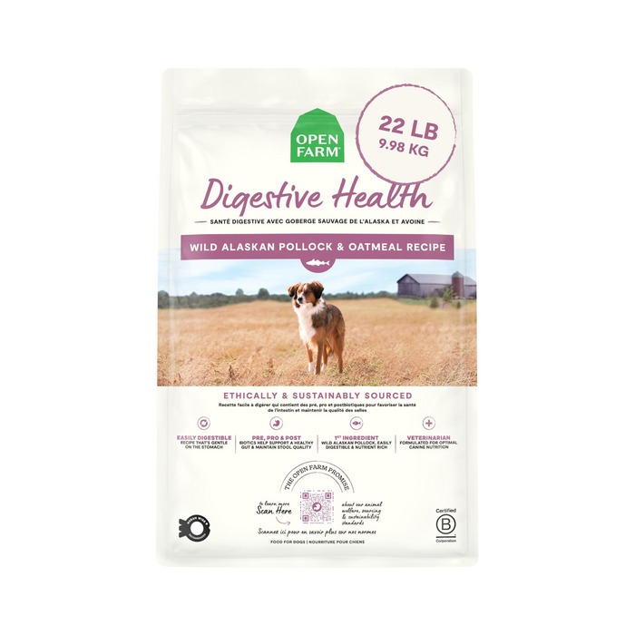 Open Farm Digestive Pollock & Oatmeal Dry Dog Food
