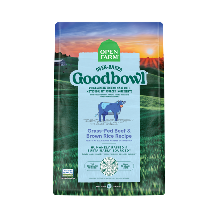 Open Farm GoodBowl Grass-Fed Beef and Brown Rice Dry Dog Food