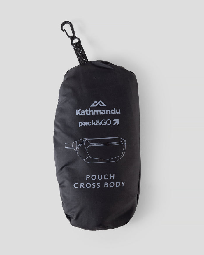 Pack&Go Crossbody Pouch - Black Stingray