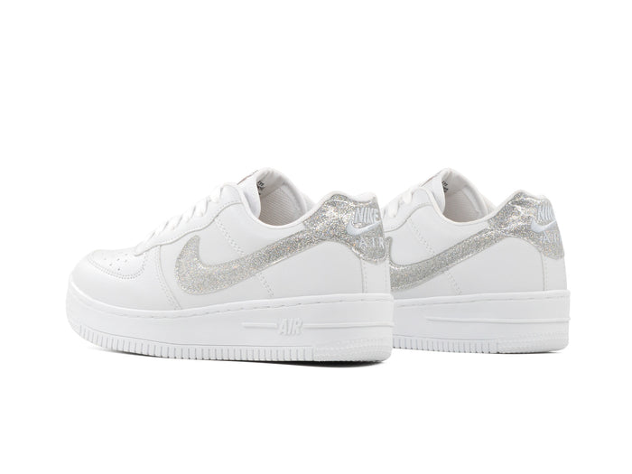 Paq 6 Pares Tenis 270 Blanco Plata Glitter 22/25.5