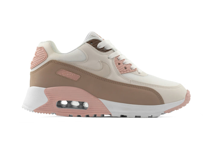 Paq 6 Pares Tenis Max 90 Blanco Maquillaje 23/26.5