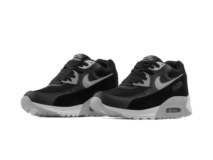 Paq 6 Pares Tenis Max 90 Negro Gris 22/25.5