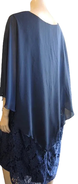 Party Girl Chiffon Overlay Dress