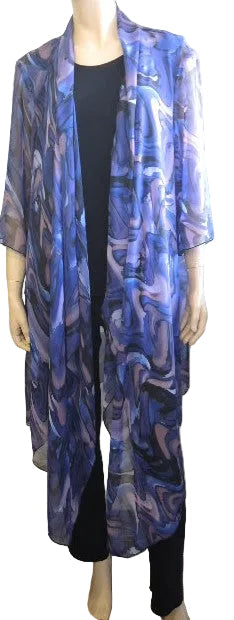Party Girl Longer Length Chiffon Jacket