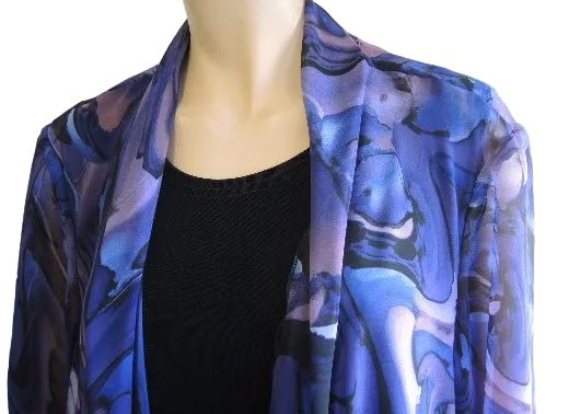Party Girl Longer Length Chiffon Jacket