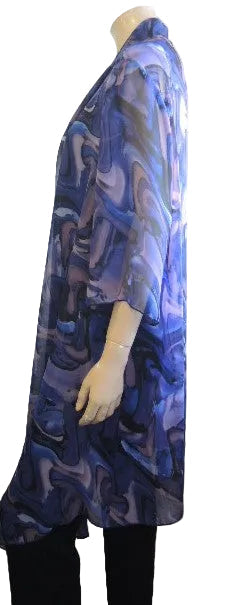 Party Girl Longer Length Chiffon Jacket