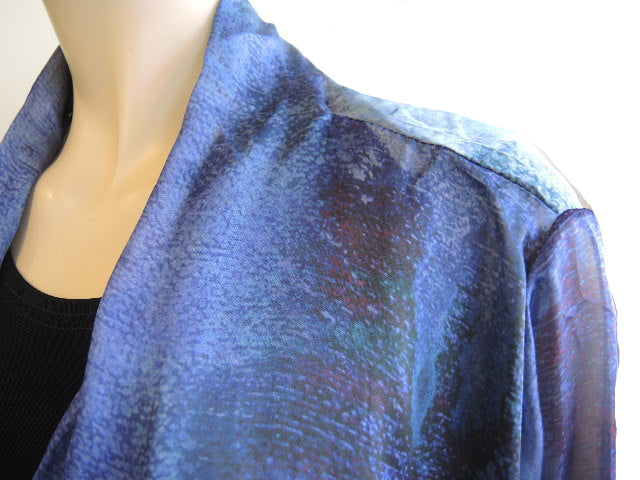 Party Girl Polished Chiffon Jacket