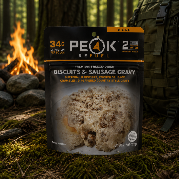 Peak Refuel Biscuits & Sausage Gravy