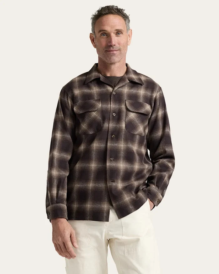 Pendleton Board Shirt - Brown Mix Ombre